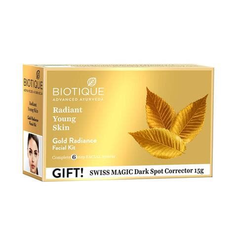 Biotique Bio Gold Radiance Facial Kit, 65 g