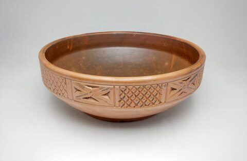 Clay Serving Bowl