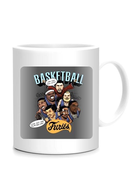 FMstyles Grizzlies Basketball Furies Printed Mug White 10 cm