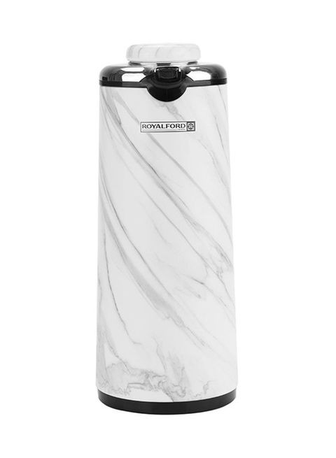 Royalford Marble Designed Vacuum Flask White