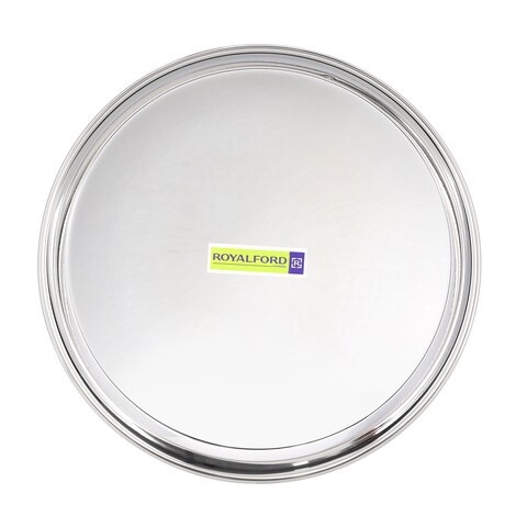 Royalford Stainless Steel Bidding Thali 26.5Cm