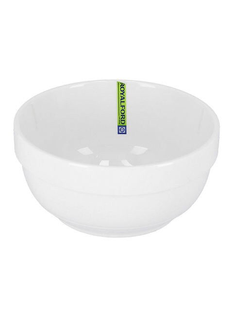 ROYALFORD Edage Design Bowl White 7centimeter