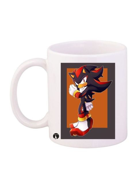 Bp Sonic Printed Mug White/Orange/Red Standard Size