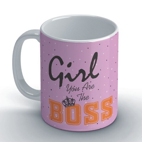 Girl Power: Girl you are the boss Coffee Mug