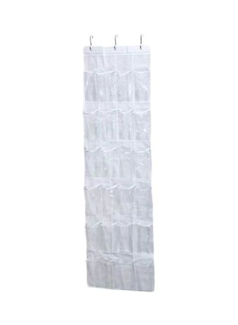 Honey Can Do Over Door Shoe Organizer White 40.64 X 26.67X3.81cm