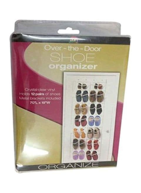 Generic Over The Door Shoes Organizer Red