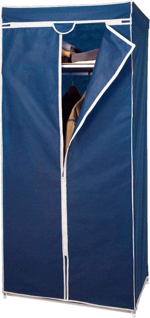 Cloth Wardrobe LT shaped non-woven material wardrobe