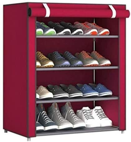 Generic Thick, Non-Woven Fabric Dust-Proof 4-5 Layer Shoe Storage Cabinet/Rack