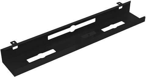 Navodesk Cable Management Tray Heavy Duty Under Desk Cable Organizer for Wire Management (Black)