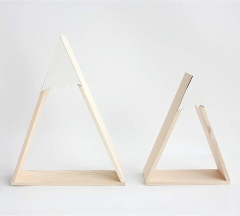 Generic Home Decor, Triangle Shelf, White