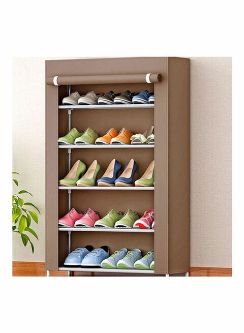 Sharpdo Steel Shoe Rack Brown 30X60X90Cm