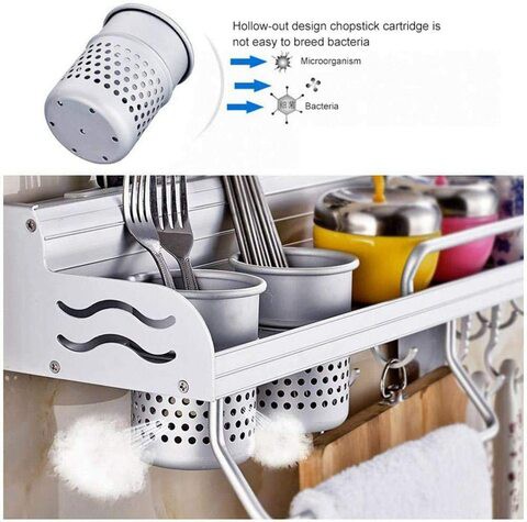 Misbah_Uae Kitchen Wall Pot Rack