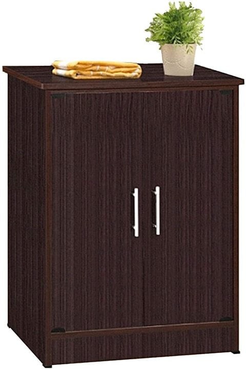 Generic Wooden Shoe Cabinet, Dark Brown