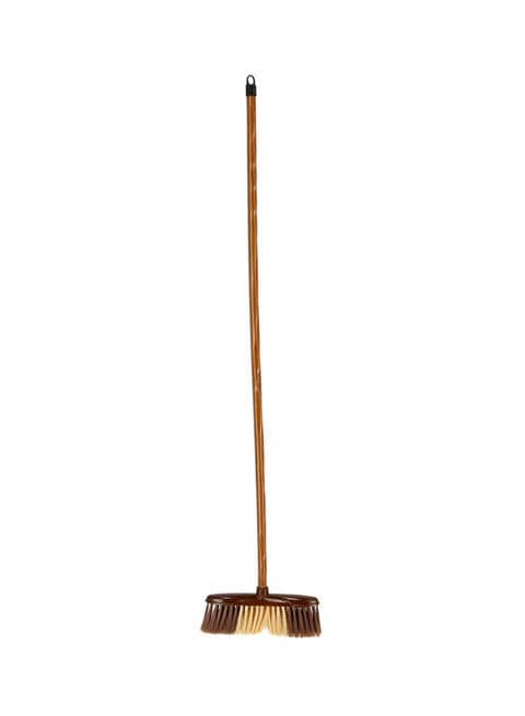 Delcasa Wooden Broom Stick Blue/Brown 1.2meter