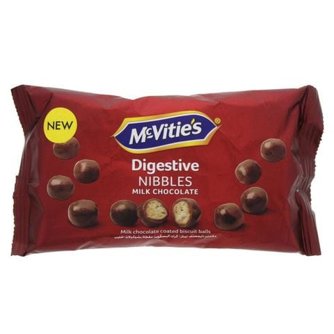 Mcvities Nibbles Milk Choco 45g