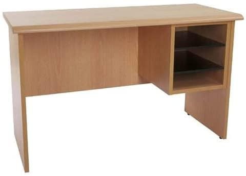 Mahmayi Bess 103 Side Extension Unit Desk &ndash; Belgian Beech &ndash; Sleek and Stylish Ergonomic Desk Organiser &ndash; 64cm x 103cm x 45cm