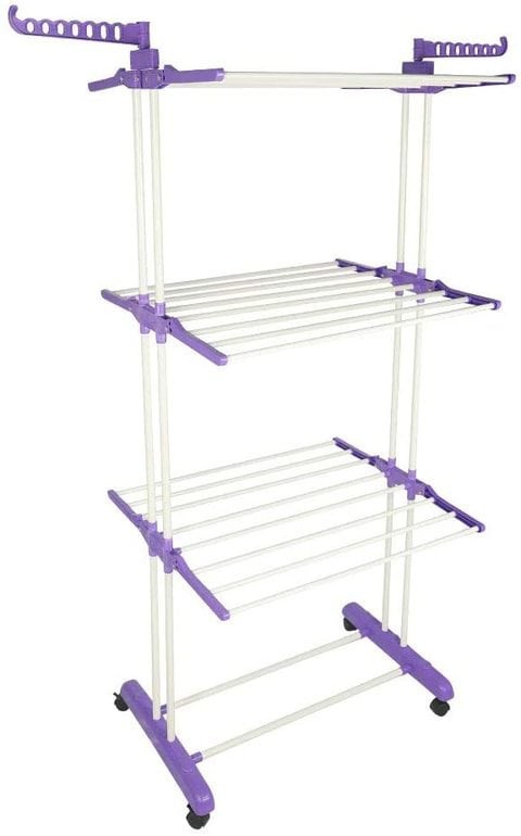 YATAI Clothes Airer 3 Tier Foldable Laundry Drying Clothes Rack