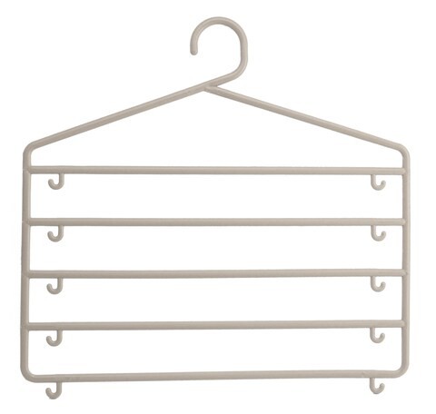 KOOPMAN TROUSER HANGER SET 2PCS - BEIGE