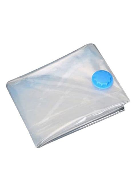 Generic Foldable Vacuum Seal Compressed Organizer Bag Clear 60X50cm