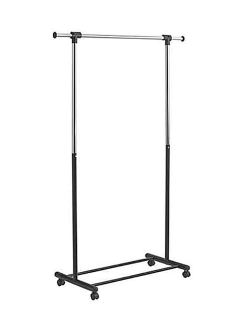 Generic - Single Garment Rack Black/Silver 70centimeter