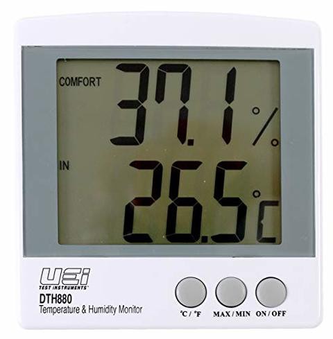 UEi Test Instruments Universal Enterprises Dth880 Wall Mounted Temperature And Humidity Tester