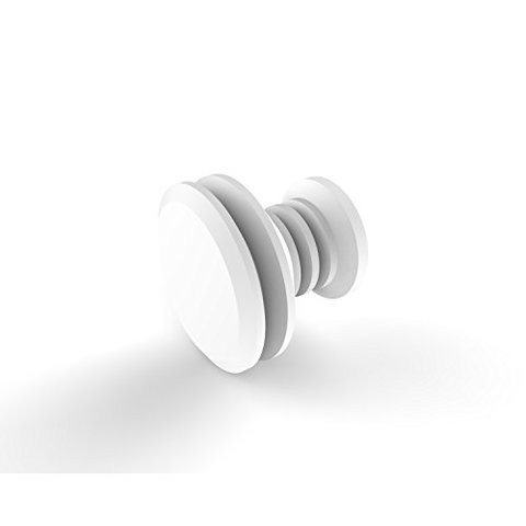 Allied Brass J-1 Designer Cabinet Knob, Matte White