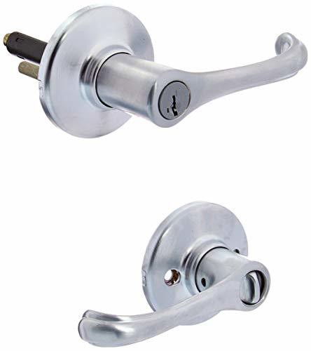 Kwikset 405Dnl-26Ds Dorian Entry Door Locks Smart Key Satin Chrome Finish