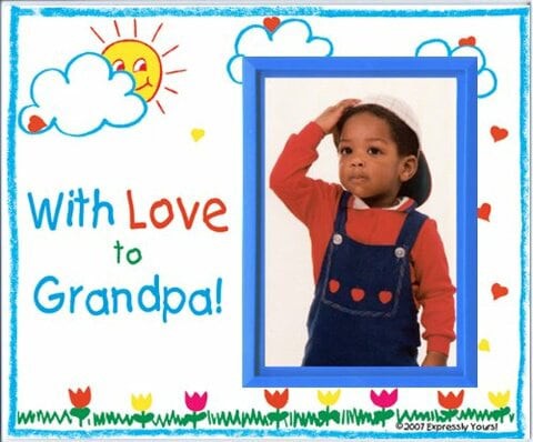 Expressly Yours! Photo Expressions With Love To Grandpa Picture Frame Gift