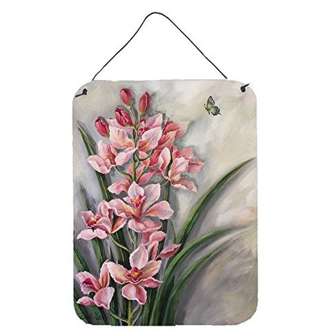 Caroline&#39;s Treasures Jyj0071Ds1216 Orchids By Judith Yates Wall Or Door Hanging Prints, 12X16, Multicolor