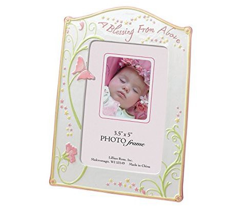 Lillian Rose Photo Frame, Blessing Butterfly, 3.5&quot; X 5&quot;