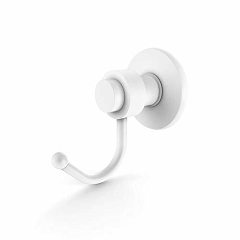 Allied Brass 920 Mercury Collection Robe Hook, Matte White