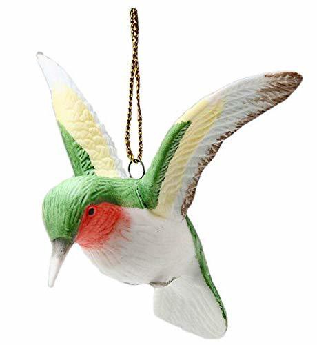 Cosmos Gifts B9021 Ceramic Hummingbird Ornament, 3-Inch