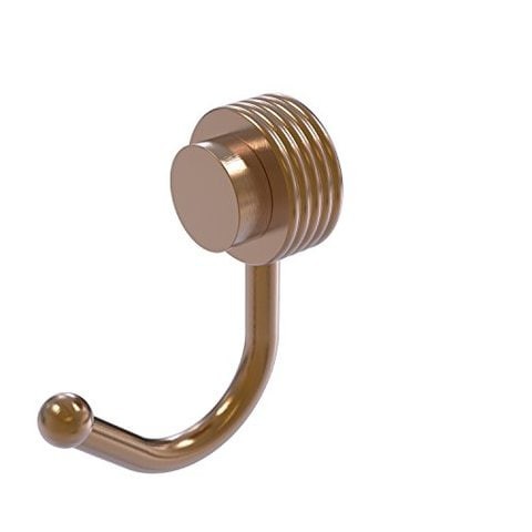 Allied Brass 420G-Bbr Venus Collection Groovy Accents Robe Hook, Brushed Bronze