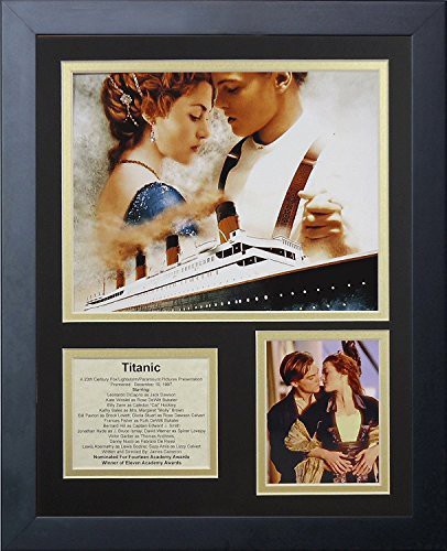 Legends Never Die Titanic Framed Photo Collage, 11 By 14-Inch