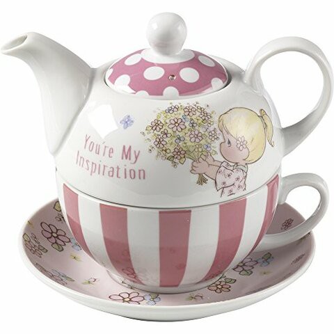 Precious Moments, You&#39;Re My Inspiration, Porcelain Tea For One Set, 164442