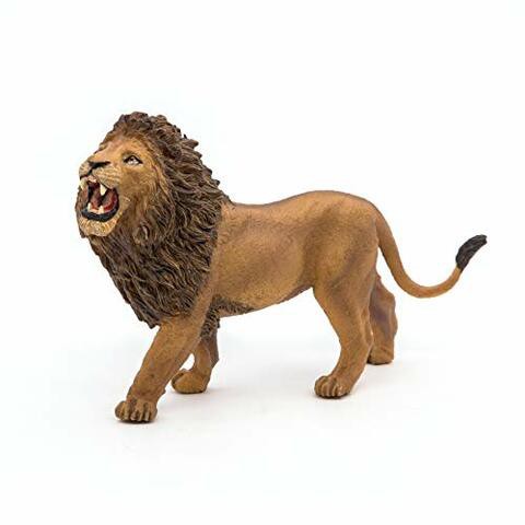 Papo Wild Animal Kingdom Figure, Roaring Lion