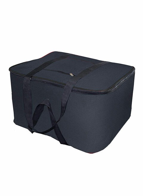 Generic Underbed Moisture Proof Storage Bag With Zipper Closure Black 60X48X36cm