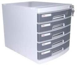 Generic Deli 5 Drawer Cabinet, With Front Lock, (Ref: 8855)