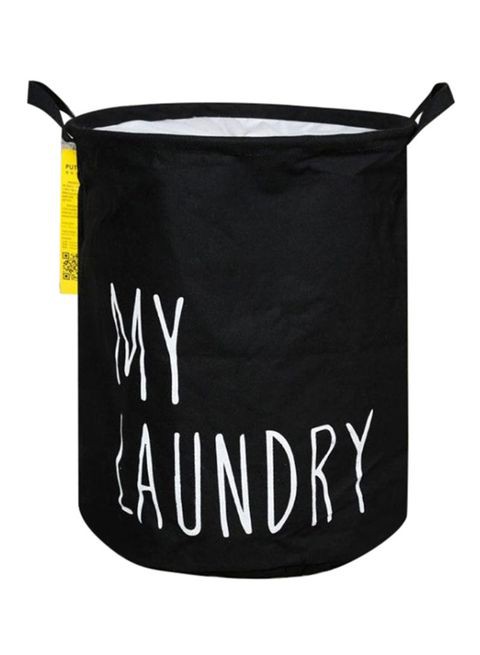 Generic Laundry Storage Bag Black/White