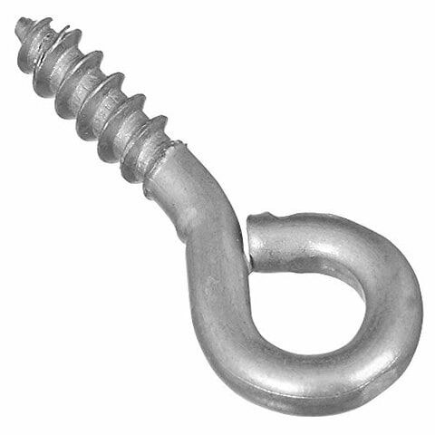 National Hardware Stanley Tools 220434 2-5/8 Screw Eyes Large Eye Zinc