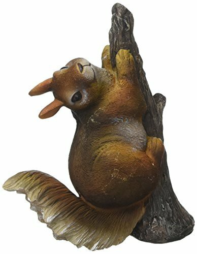 Summerfield Terrace 10017219 Lounging Squirrel Tree Decor, Multicolor