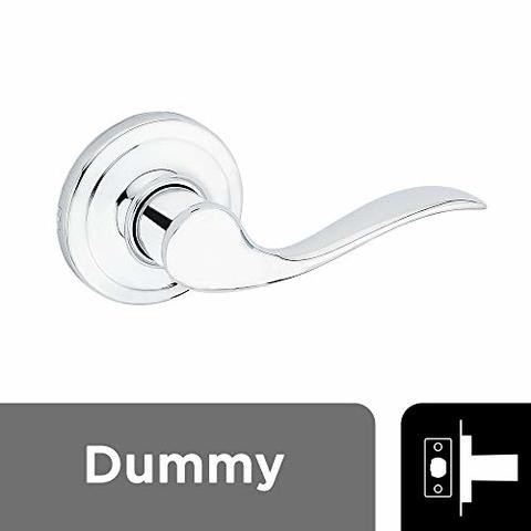 Kwikset Tustin Right-Handed Half-Dummy Lever In Polished Chrome