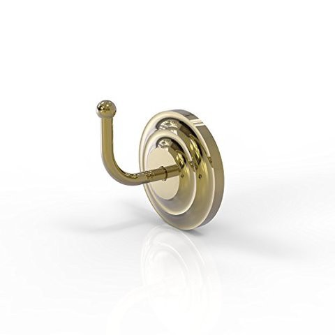 Allied Brass Qn-H1 Que New Collection Robe Hook, Unlacquered Brass
