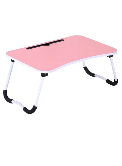 Generic Folding Lazy Desk Pink/Black/White