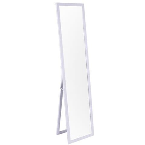 Comfy Stylish Full Length Mirror - White