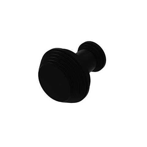 Allied Brass E-1 Designer Cabinet Knob, Matte Black