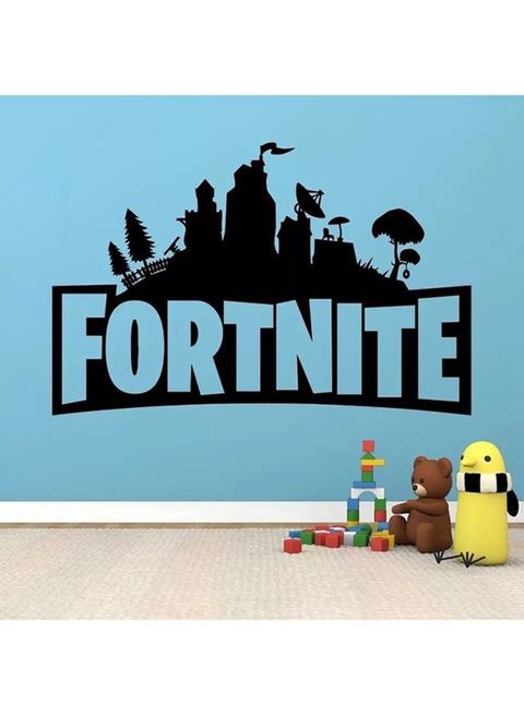 Generic Game Fortnite Wall Sticker Multicolour 58 X 40cm