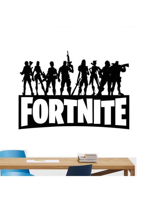 Generic Fortnite Dormitory Wall Decor Sticker Multicolour 58 X 41cm