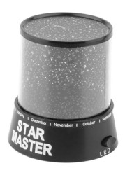 Generic Led Sky Star Master Night Light Black/Grey 10.7cm