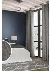 Heavyweight Chenille Curtains Eyelet Lined